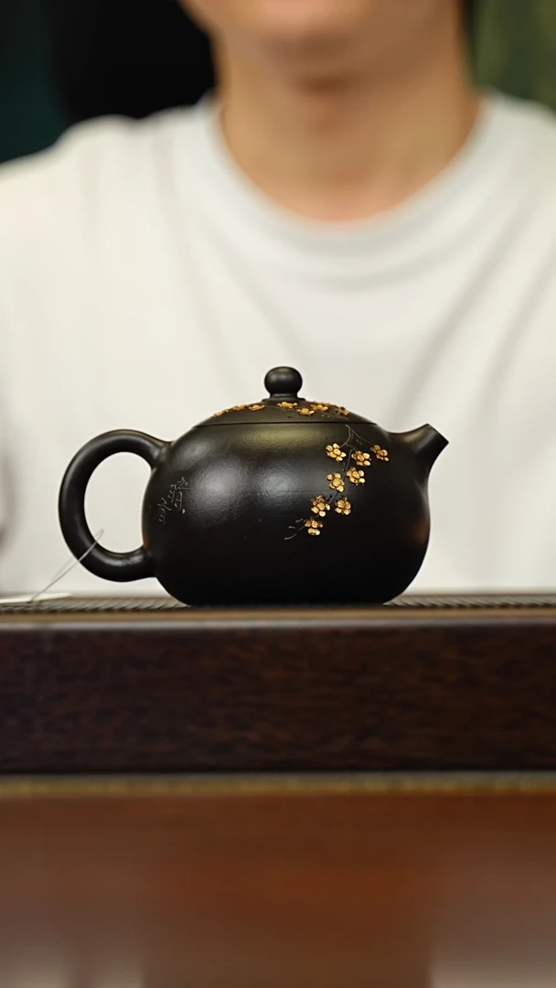 茶壶紫砂宜兴原矿 手工 紫砂壶容量280CC