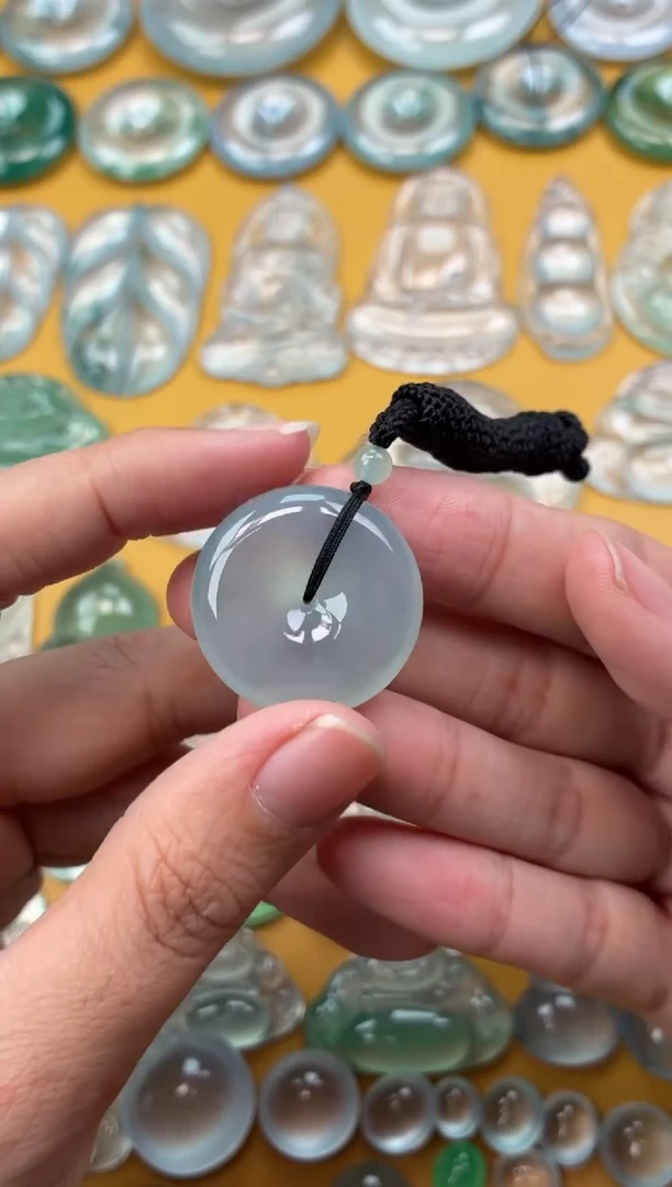 吊坠(不含链)未镶嵌翡翠43 平安扣 25.7 5.9