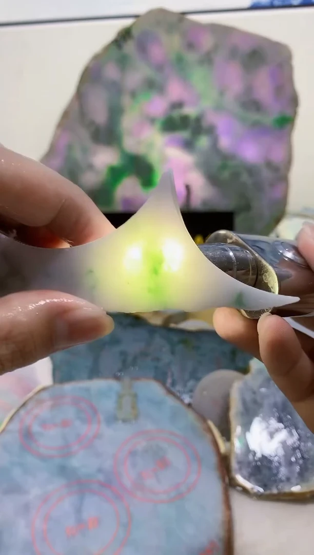 裸石翡翠0蒙0翡翠珠宝254