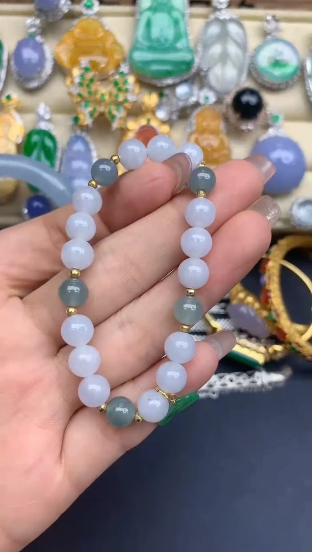 未镶嵌手链翡翠182-中国好珍宝