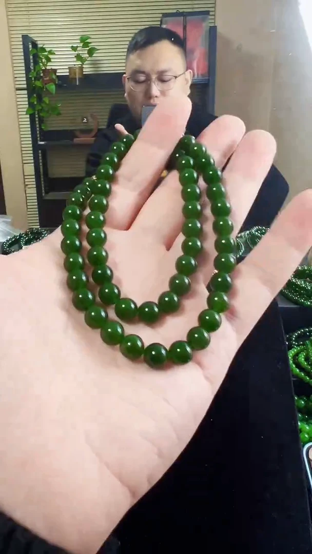 项链未镶嵌和田玉（碧玉）8