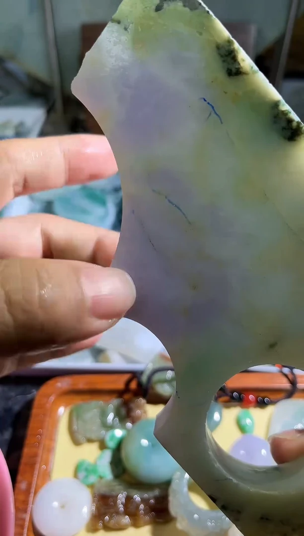 未镶嵌挂件翡翠天然缅甸翡翠A货