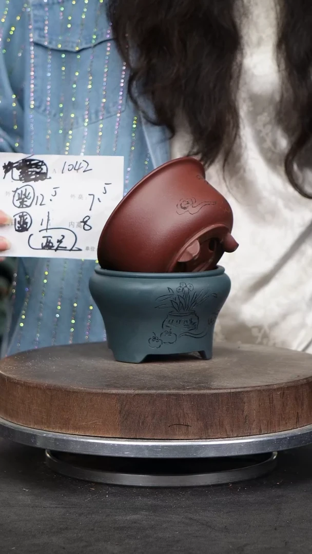 紫砂花盆1042紫砂花盆