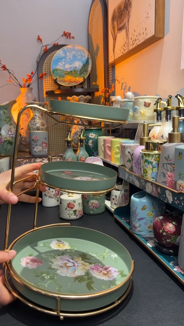 外贸陶瓷铁艺家居