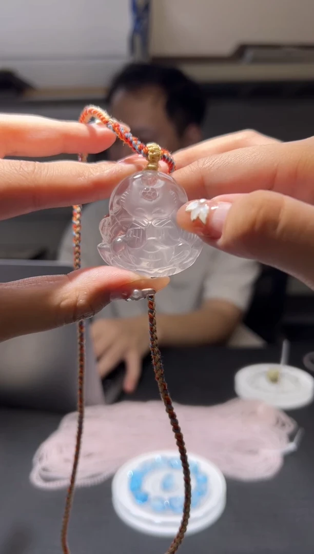 吊坠(赠链)未镶嵌水晶扎基拉姆女财神