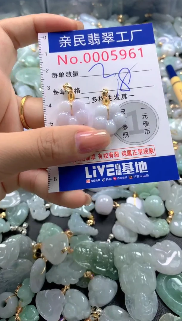 颈饰未镶嵌翡翠5961