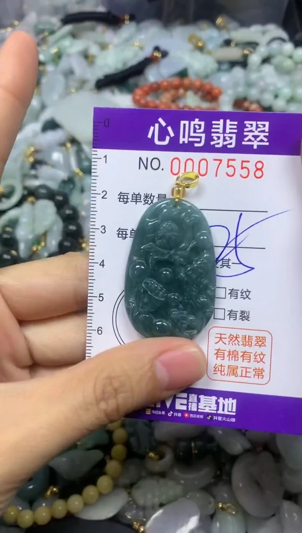 【闪购商品】翡翠颈饰未镶嵌闪购007558