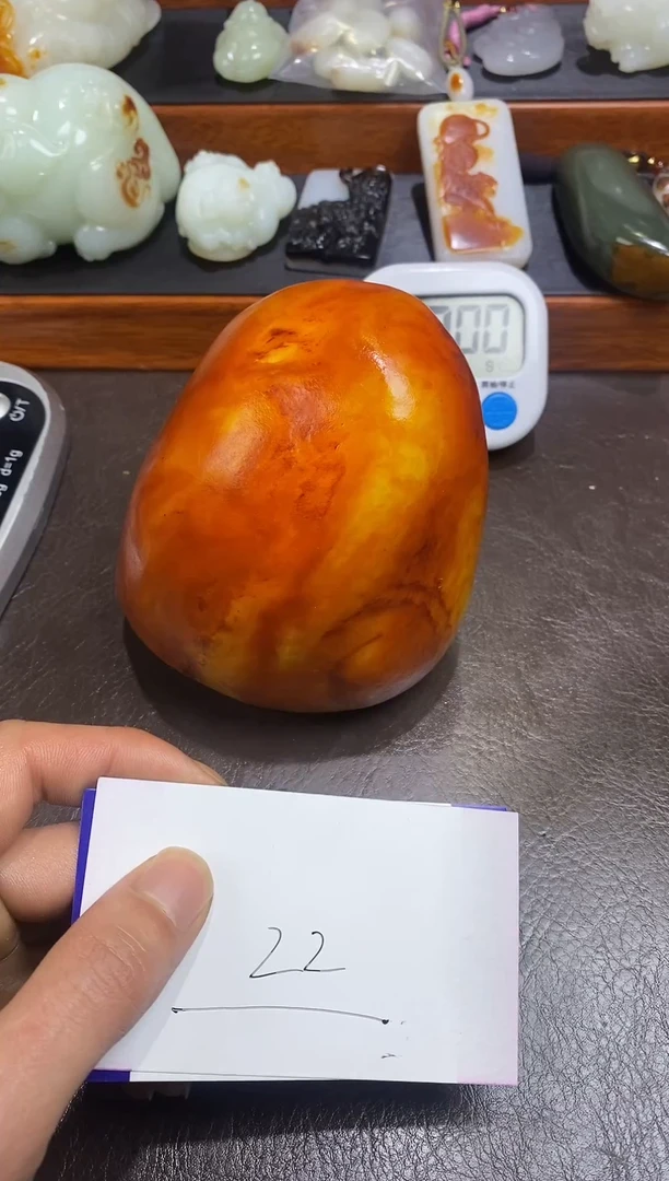 未镶嵌和田玉摆件李**…和田玉