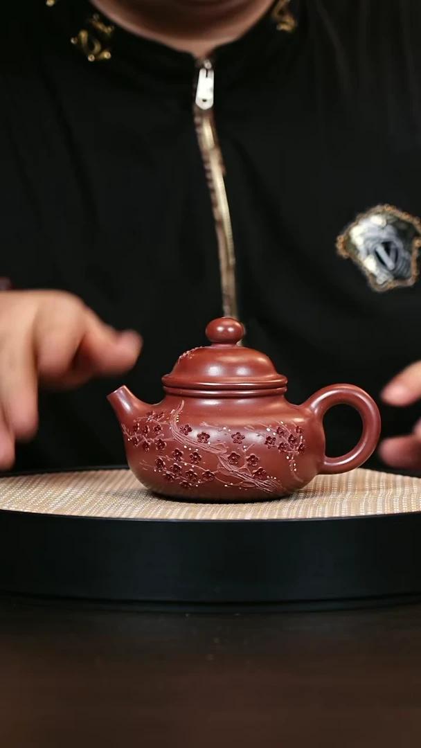茶壶紫砂容天 金龙血