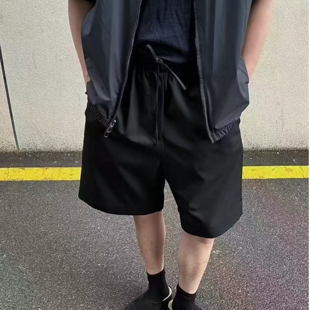H-E228-夏季新款重磅潮牌工装机能五分短裤