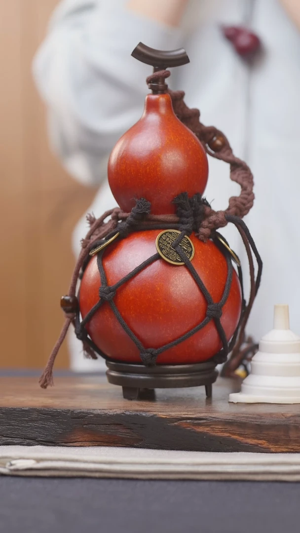 711号链接精品大漆葫芦现货现发[一物一拍]