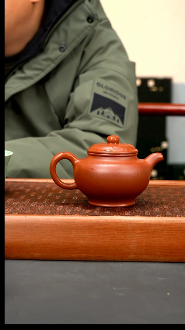 【闪购商品】紫砂茶壶 完美红降坡掇只  LXC