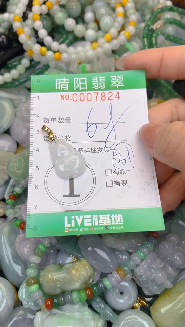 颈饰未镶嵌翡翠闪购0007824