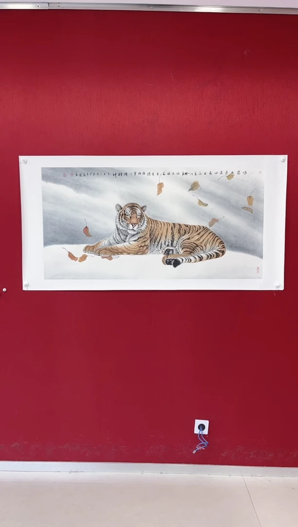 【闪购商品】国画蓝健康老师画作