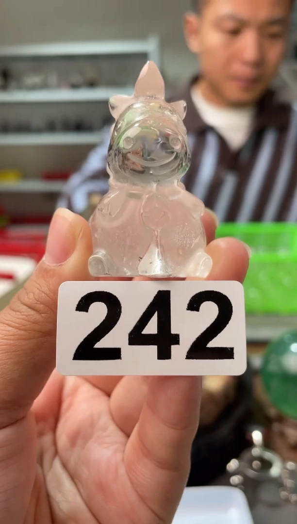 未镶嵌大型摆件（非配饰）水晶白水晶马242