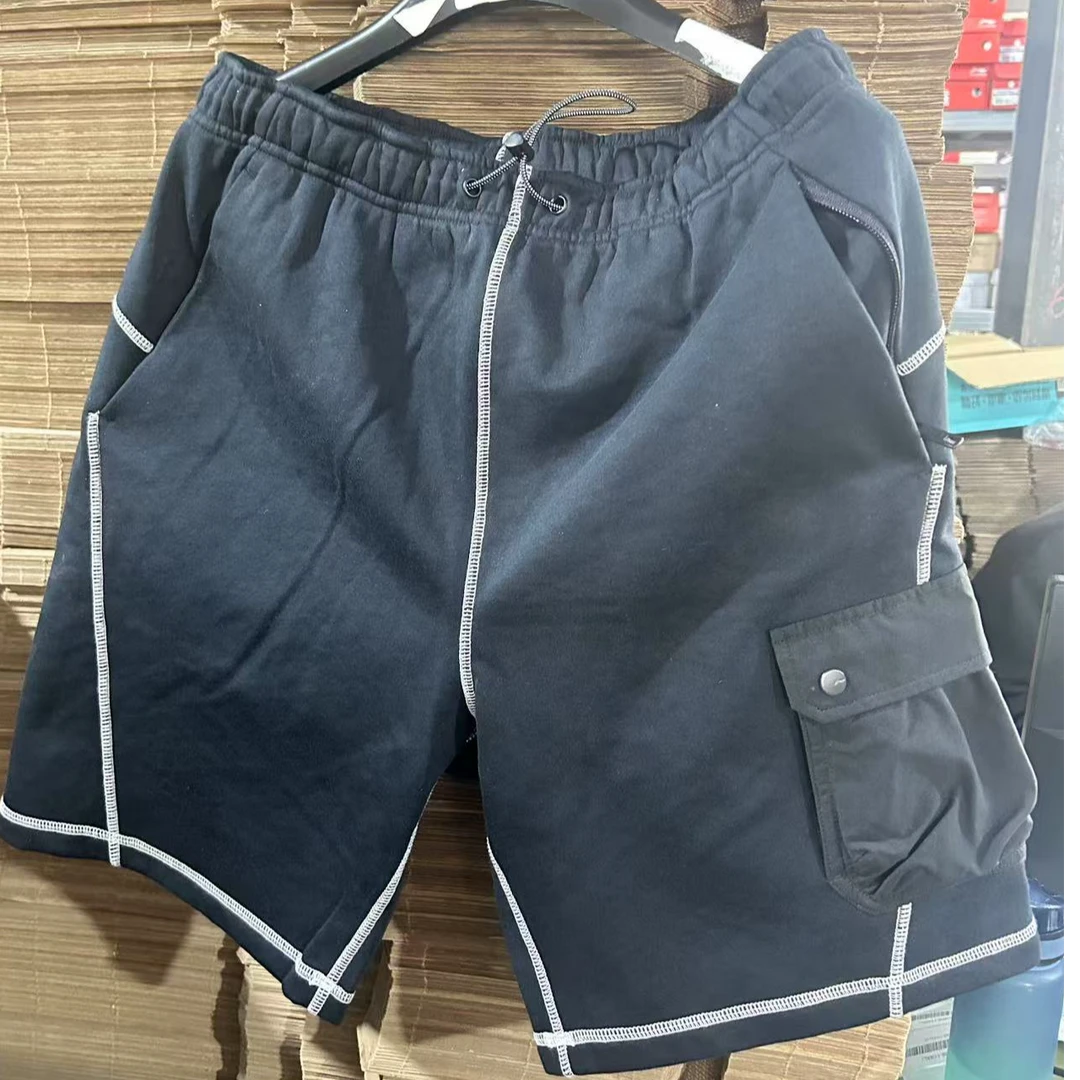 《B品以直播展示为准》李宁时尚系列男子时尚休闲运动短裤AWBU237