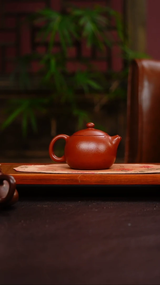 茶壶紫砂西施 30目大红袍 150cc