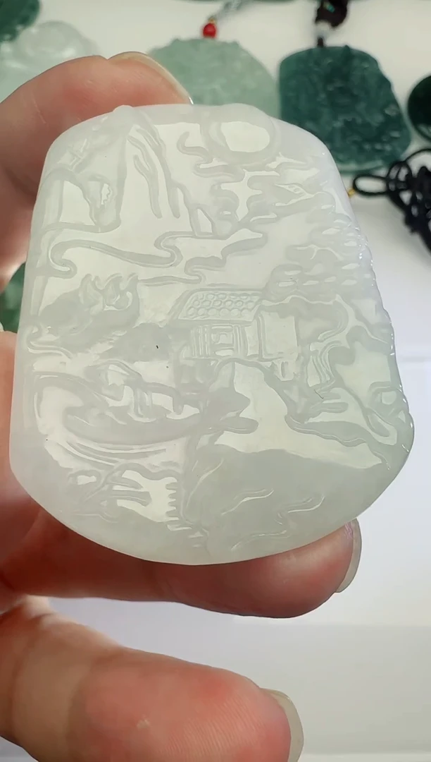 【闪购商品】翡翠吊坠(不含链)未镶嵌1