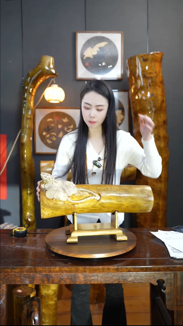 【闪购商品】金丝楠金丝楠木摆件