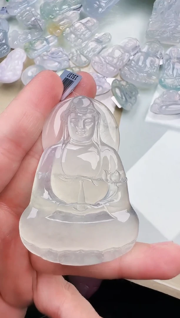 颈饰未镶嵌翡翠缅甸翡翠a货