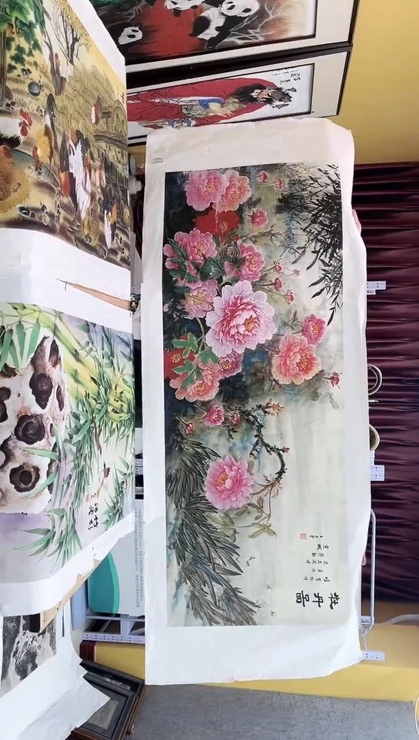 国画九霄甄选国画作品zhb09