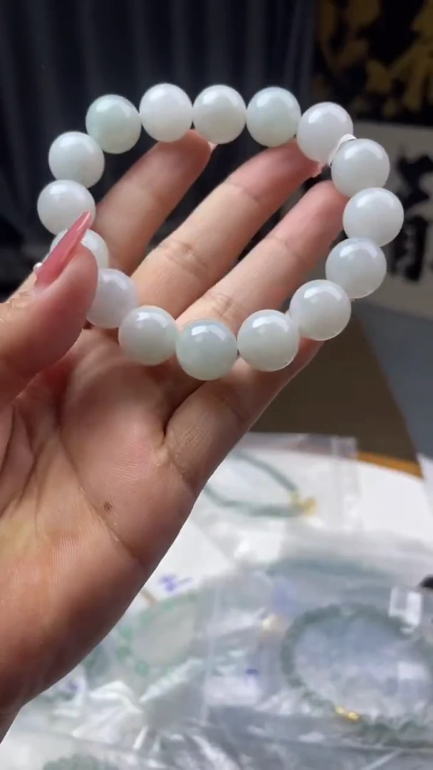 未镶嵌手链翡翠手串