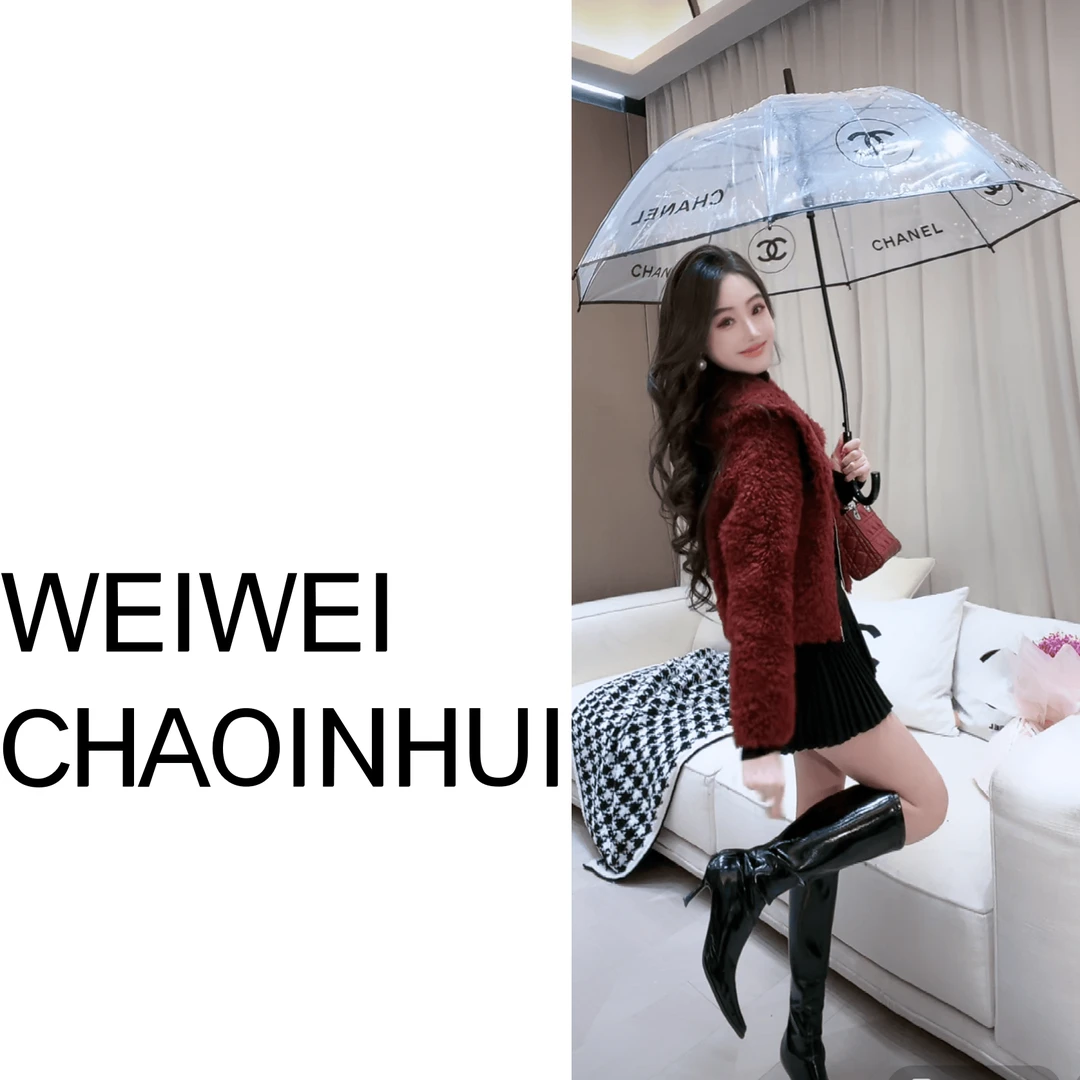 意模【薇薇高端欧货】冬季时尚潮牌大翻领保暖拉链短外套-61160719