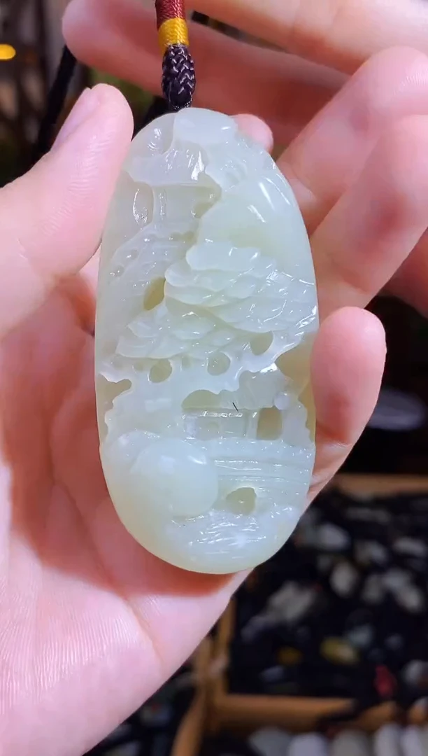 颈饰未镶嵌和田玉1