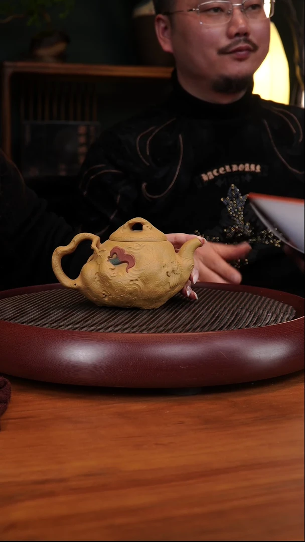【闪购商品】紫砂茶壶1-36高水波逍遥游黄金段350CC