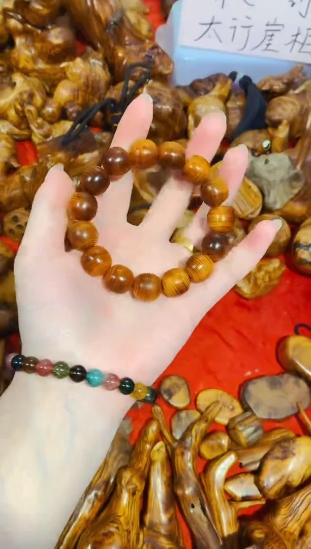 柏木（崖柏）14115单条太行崖柏陈化手把手串