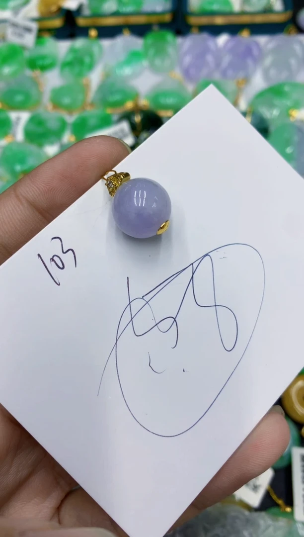 翡翠未镶嵌颈饰1111111111