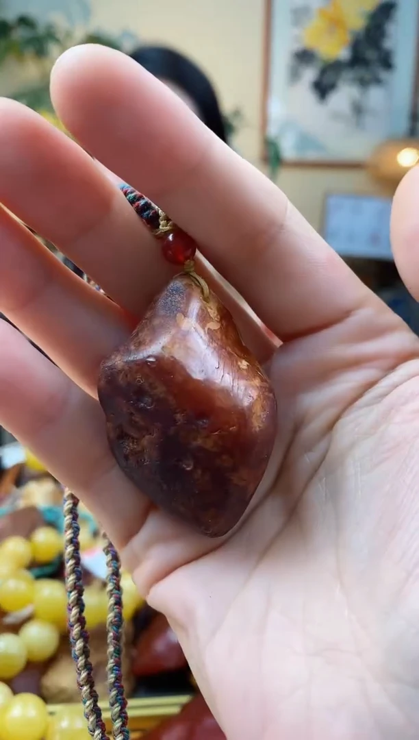 【闪购商品】琥珀颈饰未镶嵌吊坠