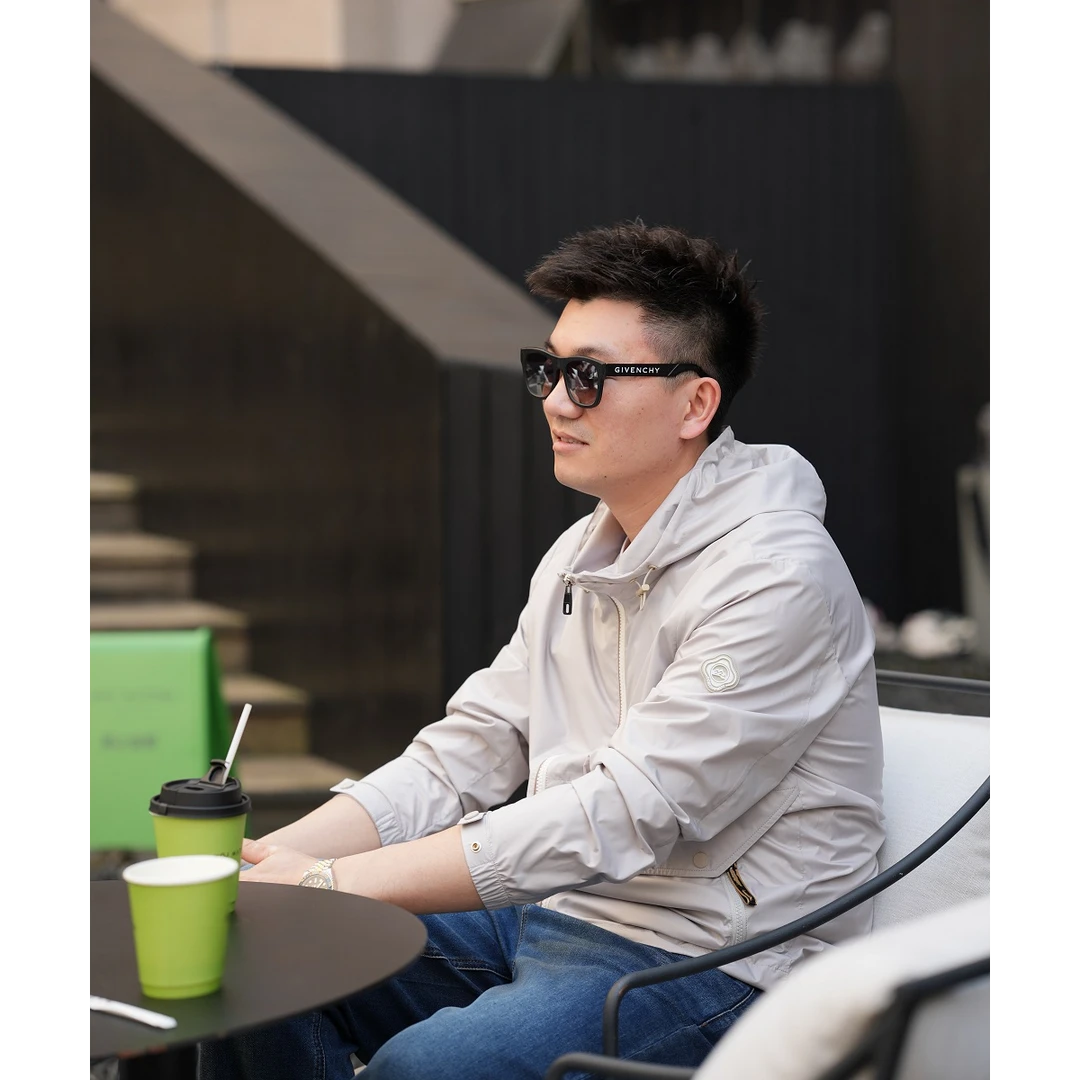 Dorc奢品-2025夏季新款休闲时尚男士连帽夹克-LU-5390