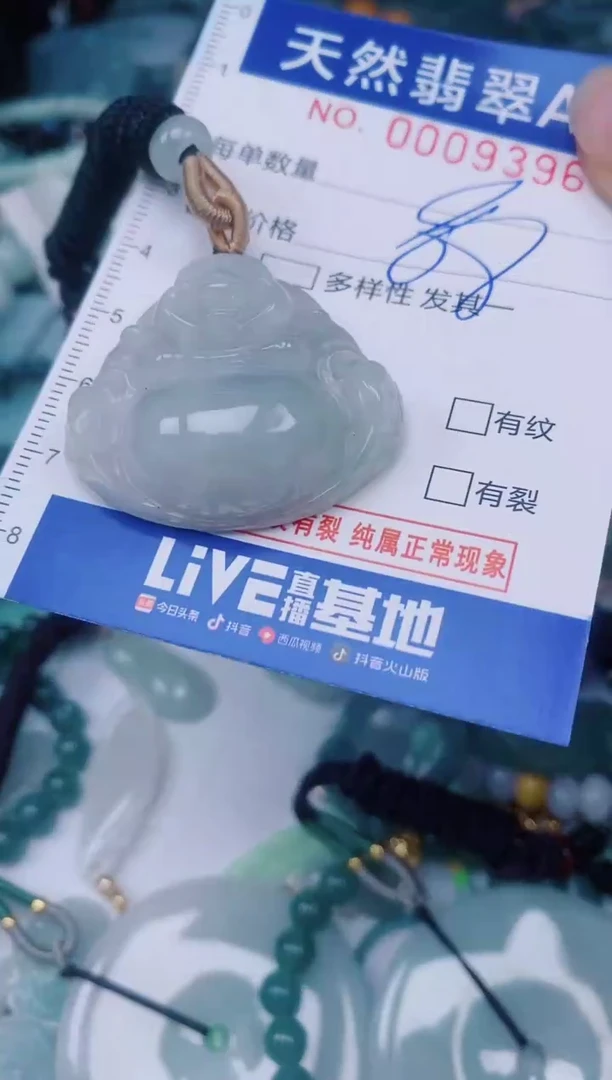 颈饰未镶嵌翡翠00009396