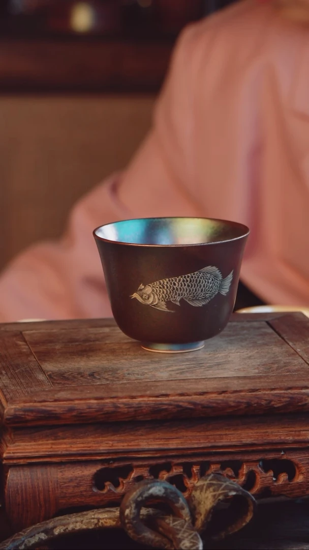 月*泉老昌号手工手绘茶器