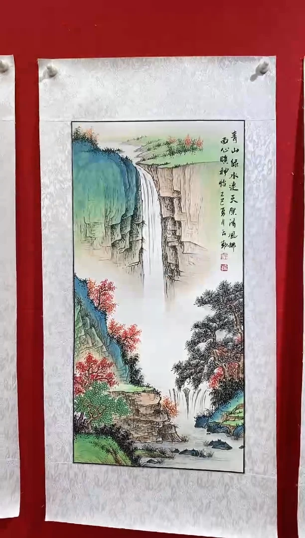 国画国画NYQ杰牛云勤老师作品