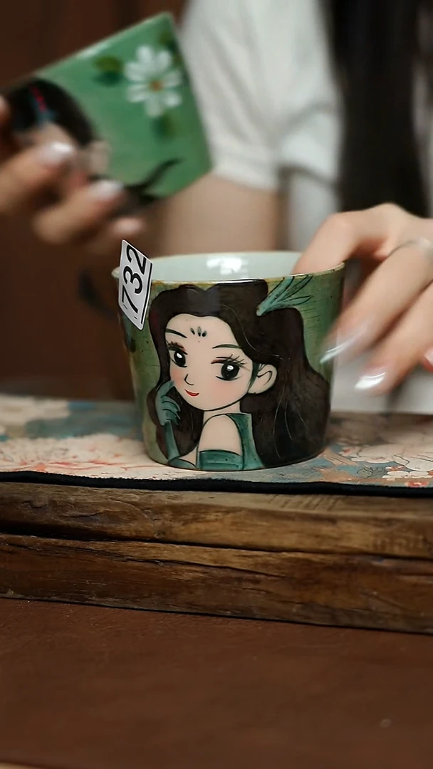 敖润姑姑 猪口杯