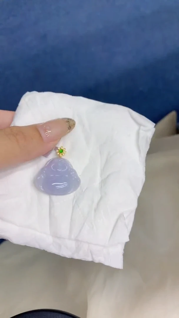 翡翠未镶嵌颈饰           1