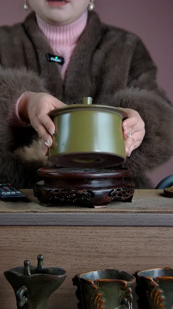 【闪购商品】景韵堂仿清茶叶末釉