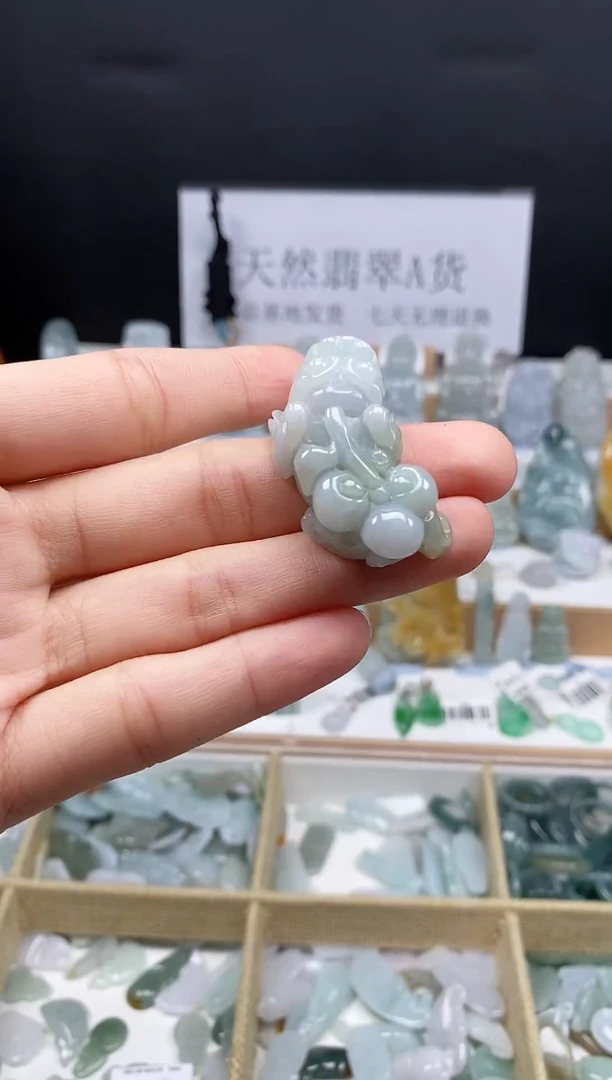 翡翠未镶嵌吊坠(不含链)101貔貅