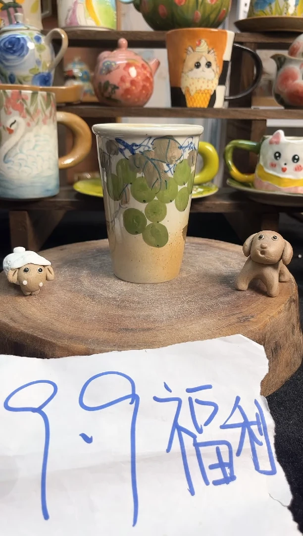 杯子景德镇手工手绘陶瓷