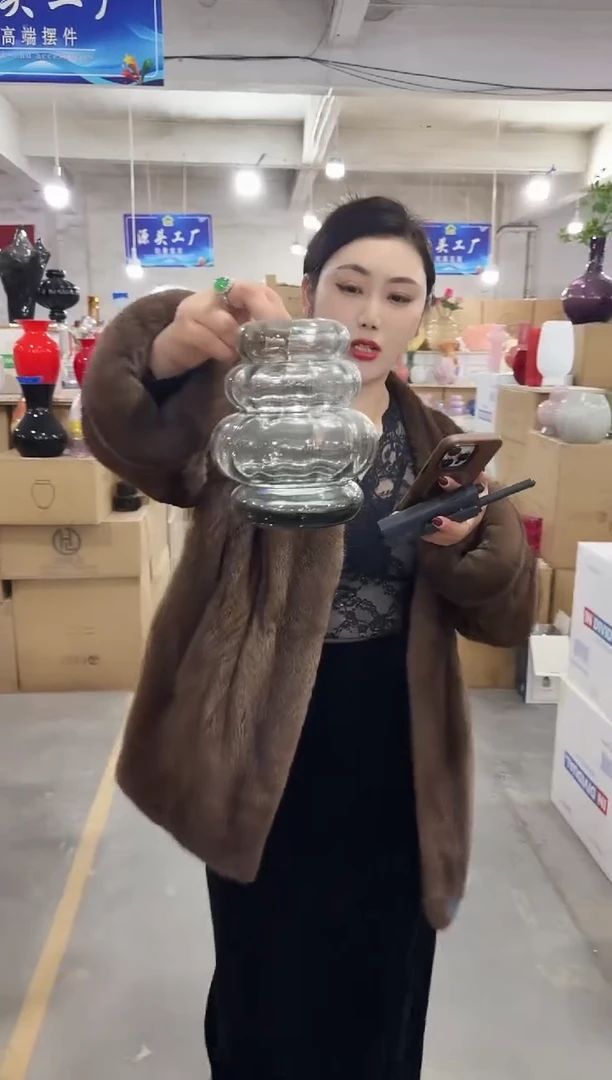 【闪购商品】玻璃私花贸易祁祁-微瑕--SIDEB