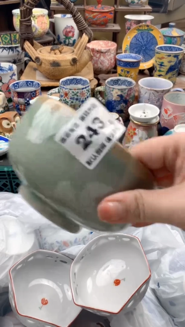 瓷片小*蛋243号九姑娘工艺品瓷器