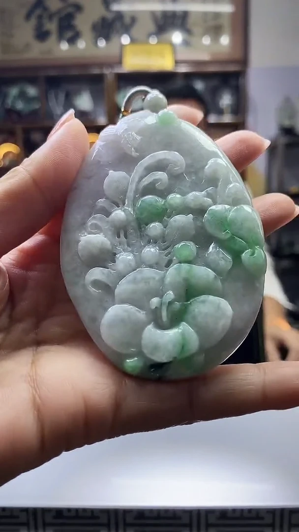 颈饰未镶嵌翡翠缅甸A货A4334