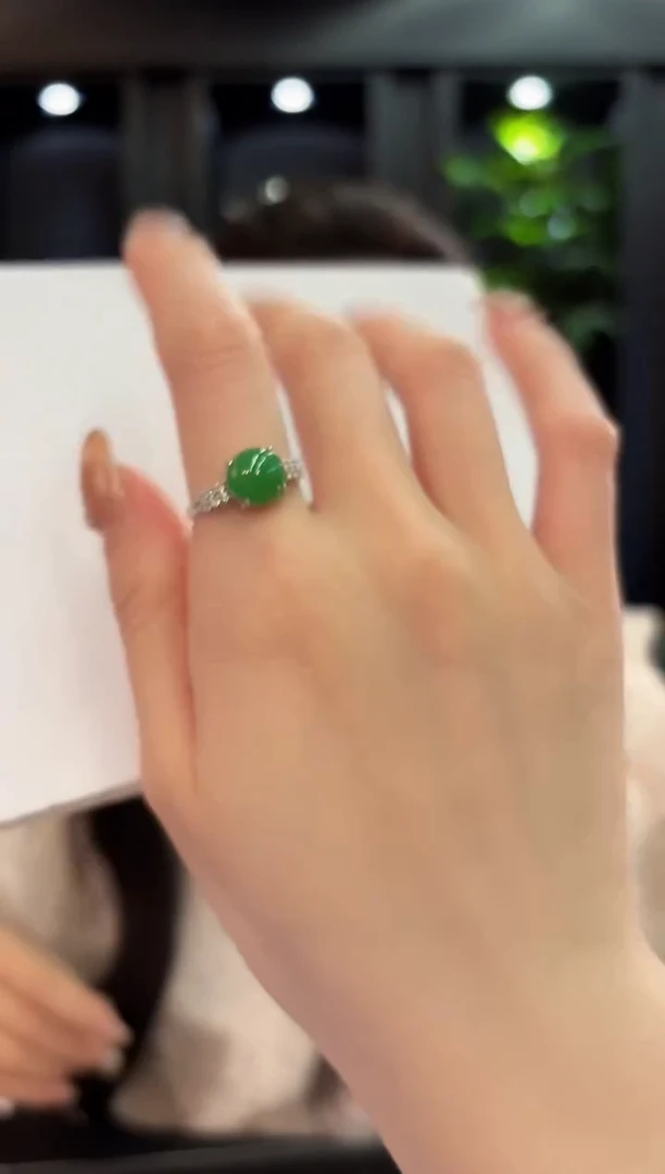未镶嵌戒指翡翠 缅料A货/支持复检/一件