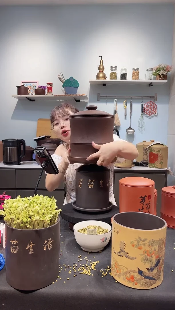 N**O大号 老紫泥竹节款+紫砂托盘