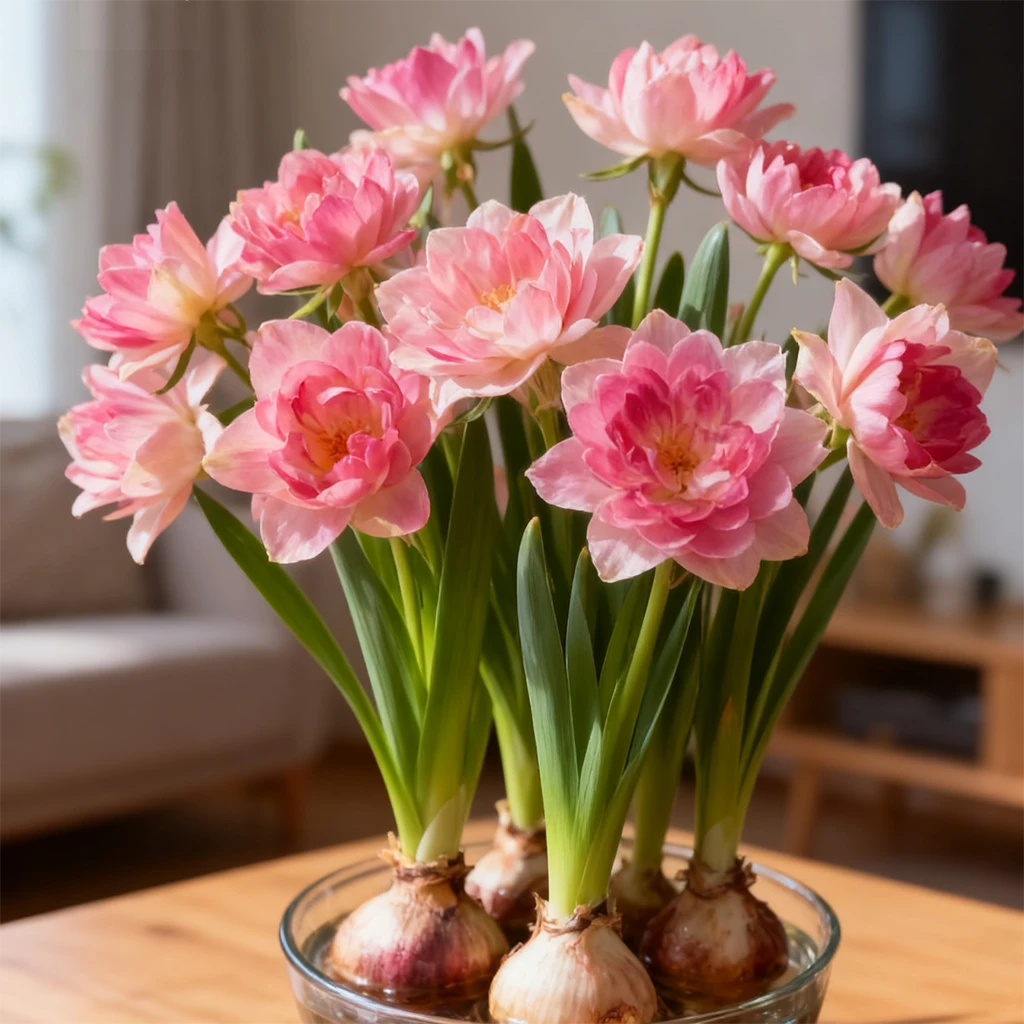 新款天荷繁星花种球水土培盆栽阳台客厅四季开花耐寒好养绿植花卉