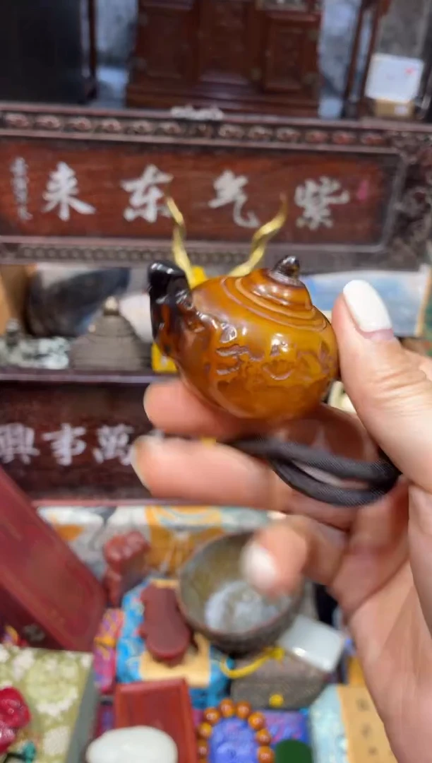 裸石蜜蜡未镶嵌慧心甄选直播推荐