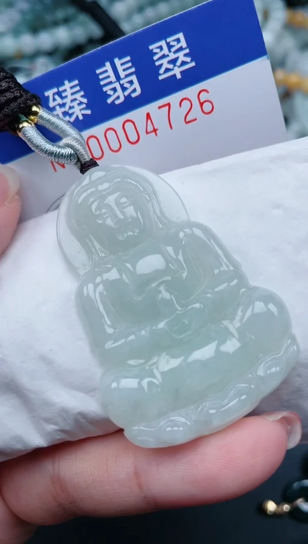 翡翠未镶嵌颈饰.0004726