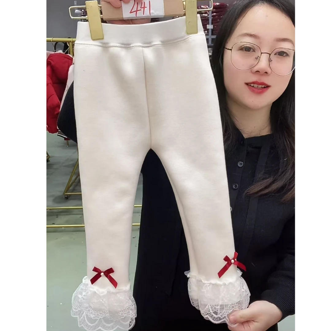 【441款】【直播间实物为准】涵秀店铺儿童休闲百搭保暖加绒打底裤